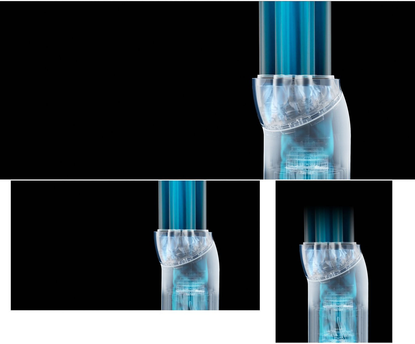 Unique HushJet™ air projection. Powerful. Quiet. Fast evaporative cooling.