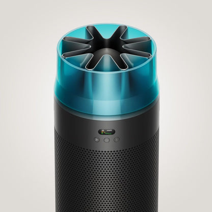 Unique HushJet™ air projection. Powerful. Quiet. Fast evaporative cooling.