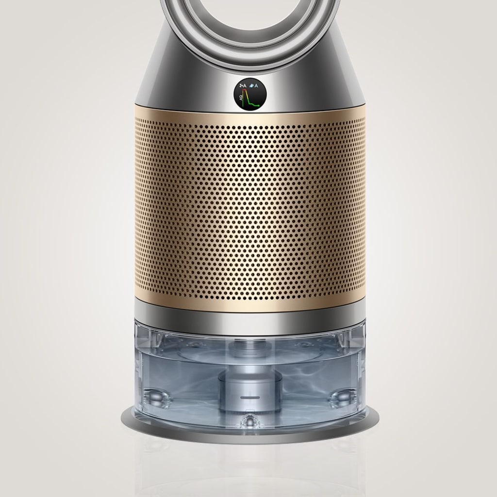 Unique HushJet™ air projection. Powerful. Quiet. Fast evaporative cooling.