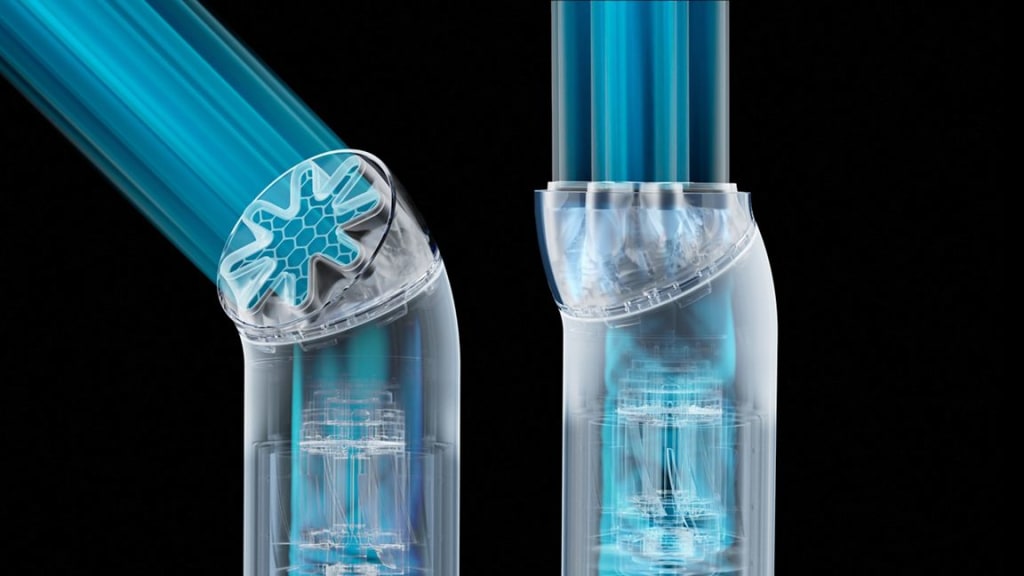 Unique HushJet™ air projection. Powerful. Quiet. Fast evaporative cooling.