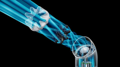 Unique HushJet™ air projection. Powerful. Quiet. Fast evaporative cooling.