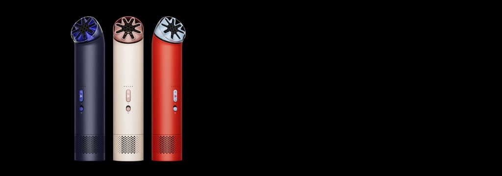 Unique HushJet™ air projection. Powerful. Quiet. Fast evaporative cooling.